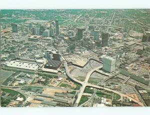 Unused Pre-1980 AERIAL VIEW OF TOWN Atlanta Georgia GA n2692