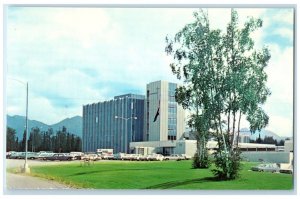 c1960 Providence Hospital Drive Exterior Building Anchorage Alaska AK Postcard