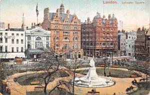 LONDON UNITED KINGDOM UK LEICESTER SQUARE~ELEVATED VIEW~EXCELSIOR ART POSTCARD