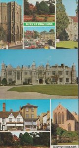 Bury St Edmunds Suffolk 3x New 1970s Postcard s