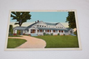 Country Club Mattoon Illinois Postcard Curteich