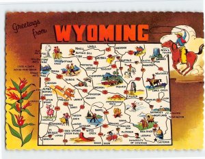 Postcard Greetings from Wyoming