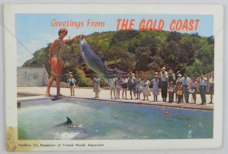 The Fabulous Gold Coast Queensland in Full Colour - Australia - Vintage Postcard