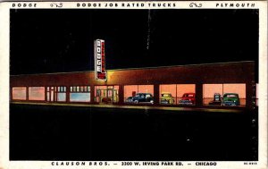 Postcard SHOP SCENE Chicago Illinois IL AM5921