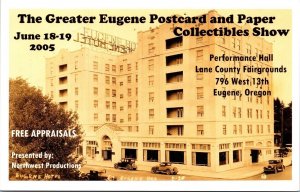 Euguene Oregon US Greater Eugene Postcard Paper Collectibles Old Cars Postcard 