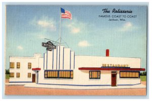 c1930s The Rotisserie Famous Coast to Coast Jackson Mississippi MS Postcard