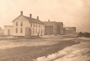 RPPC   Melville House  Saskatchewan  Canada  Postcard   c1910