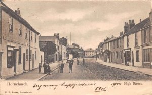 Hornchurch England High Street Vintage Postcard AA108139