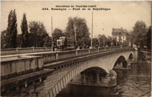 CPA BESANCON - Pont de la Republique (487002)