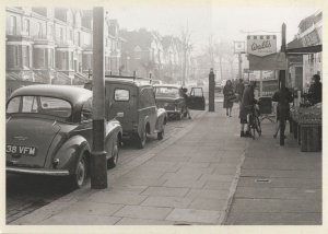 Morris Minor 1960s Classic Cars on Unthank Road Norwich Postcard