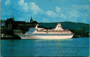 USA Royal Caribbean Cruise Line Miami Florida Chrome Postcard 09.96