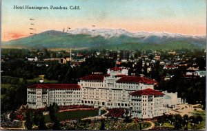 USA Hotel Huntington Pasadena California Vintage Postcard 09.93