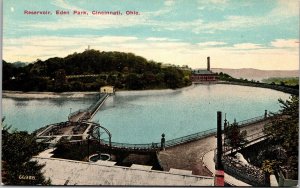 Reservoir Eden Park Cincinnati OH Postcard PC101
