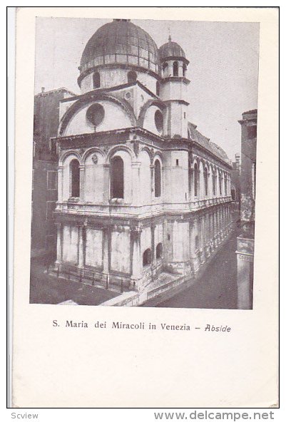 S. Maria dei Miracoli in VENEZIA - Abside, Veneto, Italy, 00-10s