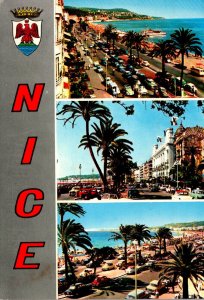 France Nice Multi View La Promenade des Anglais 1975