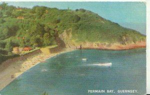 Channel Islands Postcard - Fermain Bay - Guernsey - Ref TZ6357