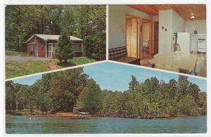 Cedar Knob Resort Cottages Benton Kentucky postcard