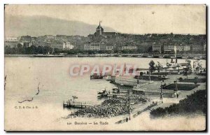 Old Postcard Geneve La Rade