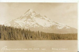 America Postcard - Mt Hood from Lost Lake Oregon - Ref 7594A