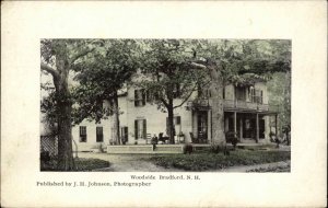 Bradford New Hampshire NH Woodside House 1900s-10s Postcard