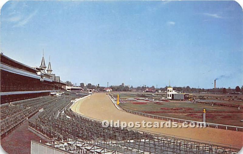 Churchill Downs, Home of the KY Derby Louisville, KY , USA Horse Racing Unused 