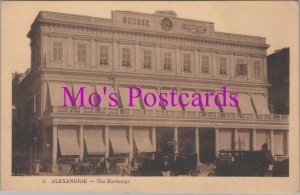 Egypt Postcard - Alexandrie, The Exchange  HM369