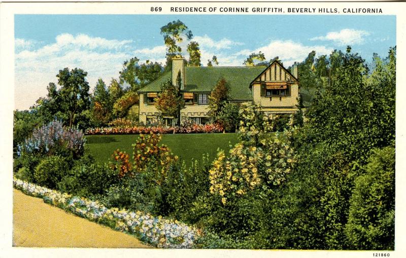 CA - Beverly Hills. Home of Corinne Griffith