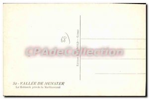 Old Postcard Munster Hohneck Prize De Martinswand