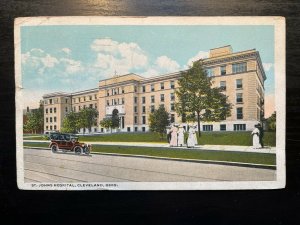 Vintage Postcard 1916 St. John's Hospital Cleveland Ohio (OH)