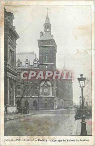 Postcard Old Clock Paris Courthouse