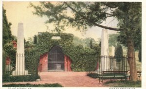 Mount Vernon VA- Virginia, Tomb Of Washington Vintage Postcard c1910