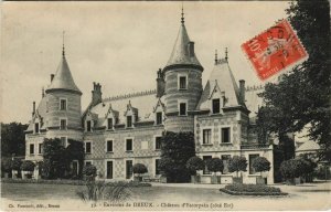 CPA Chateau d'Escorpain - Cote Est - Environs de Dreux (1201095)