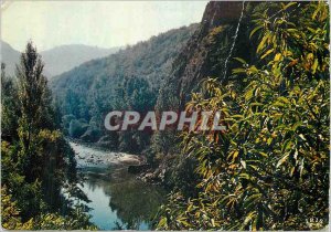 Postcard Modern Surroundings of Entraygues Truyere (Aveyron) High Rouergue Go...