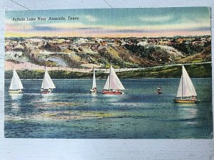 Vintage Postcard 1949 Buffalo Lake Amarillo Texas (TX)