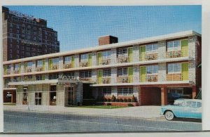 Atlantic City NJ CORONET MOTEL 1950s Postcard M3