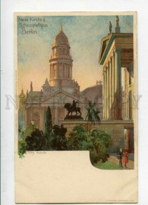 3147379 GERMANY BERLIN by KLEY Vintage litho undivided postcard