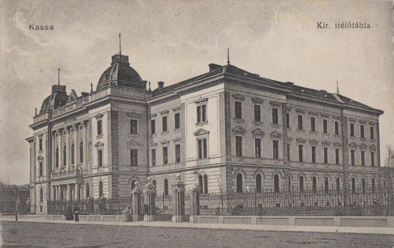 Slovakia Kassa court of appeal 1918 postcard