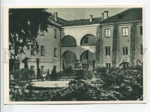 463432 USSR Lithuania Vilnius university yard Old postcard