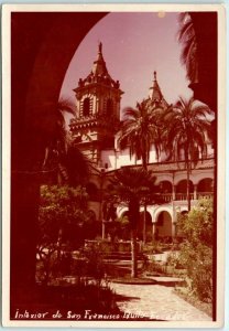 Postcard - Interior de San Francisco - Quito, Ecuador