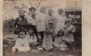 Group of kids with Easter eggs Child, People Photo Unused 