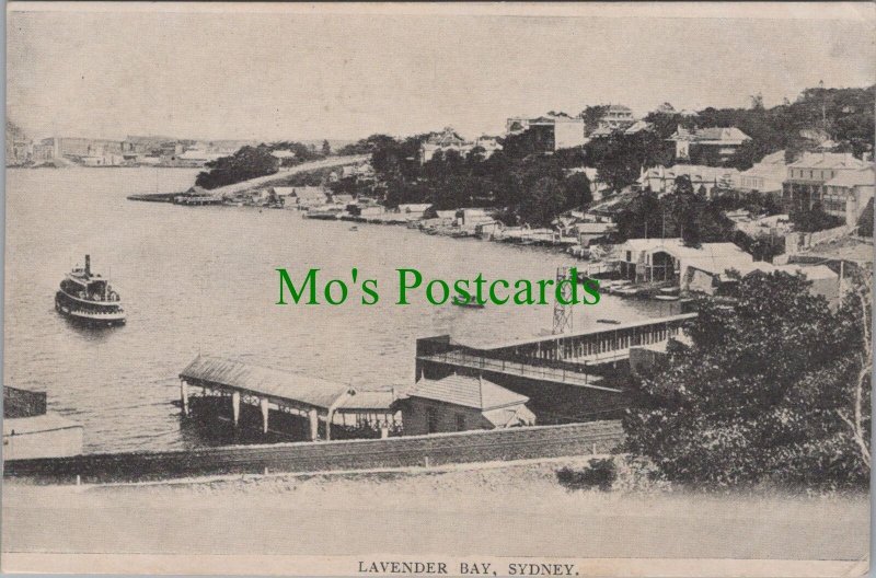Australia Postcard - Sydney, Lavender Bay  RS14899