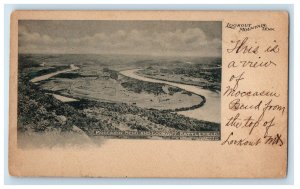 c1900s Moccasin Bend and Lookout Mountain Battlefield Tennessee TN PMC Postcard 