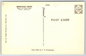 Dover Delaware Air Force Base~Operations Center~Military Air Transport~1950s Car