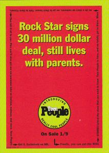 Advertising Teen People Magazine Tower Records