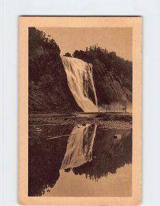 Postcard Les chutes de Montmorency Quebec City Canada