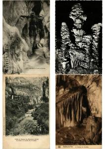 GROTTE CAVES Mostly FRANCE & BELGIUM 900 Cartes Postales Pre-1940