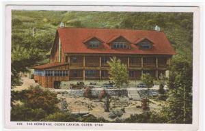 The Hermitage Ogden Canyon Ogden Utah 1920s postcard