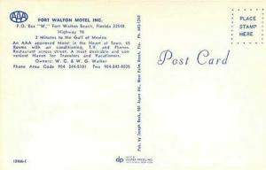 FL, Fort Walton Beach, Florida, Fort Walton Motel, Multi View, Dexter Press