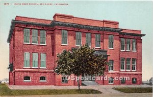 Union High School - Red Bluff, California CA  