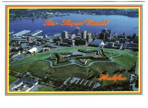 Aerial View Star-Shaped Citadel, Halifax Nova Scotia